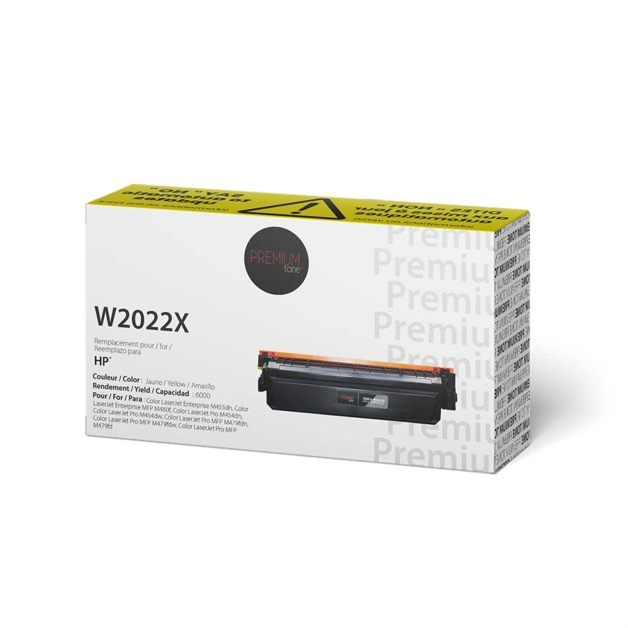 HP W2022X (414X) Alternative Premium Tone ChipFlex YRTS  Yellow 6K