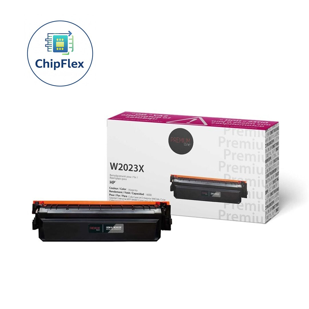 HP W2023X (414X) Alternative Premium Tone ChipFlex YRTS  Magenta 6K
