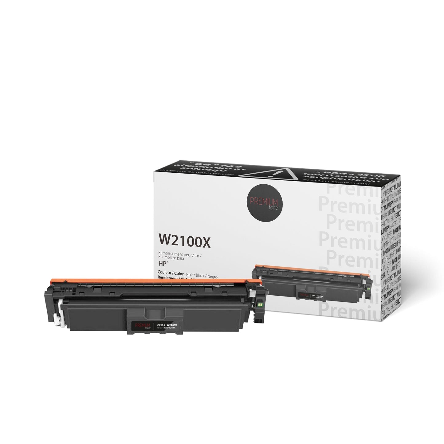 HP W2100X Alternative Premium Tone ChipFlex YRTS  Black 7.5K