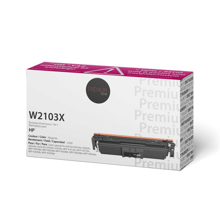 HP W2103X Alternative Premium Tone ChipFlex YRTS  Magenta 5.5K