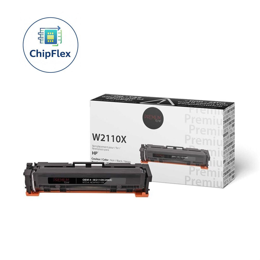 HP W2110X / 206X Alternative Toner ChipFlex YRTS  Black 3.1K