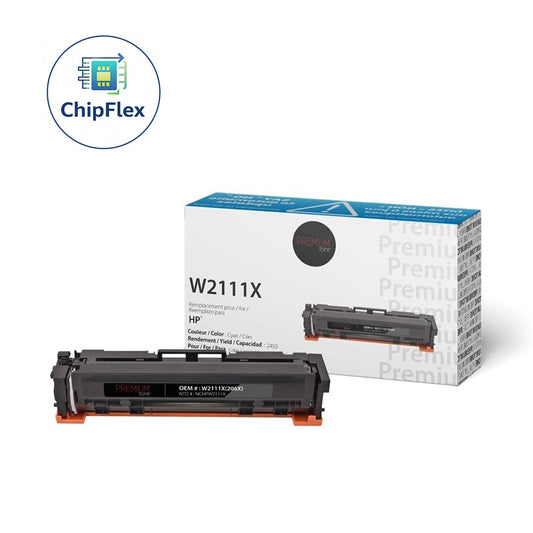 HP W2111X / 206X Alternative Toner ChipFlex YRTS  Cyan 2.4K
