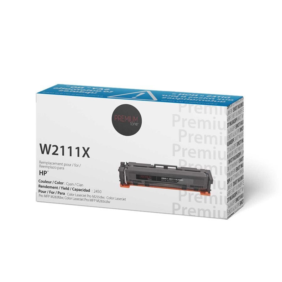 HP W2111X / 206X Alternative Toner ChipFlex YRTS  Cyan 2.4K