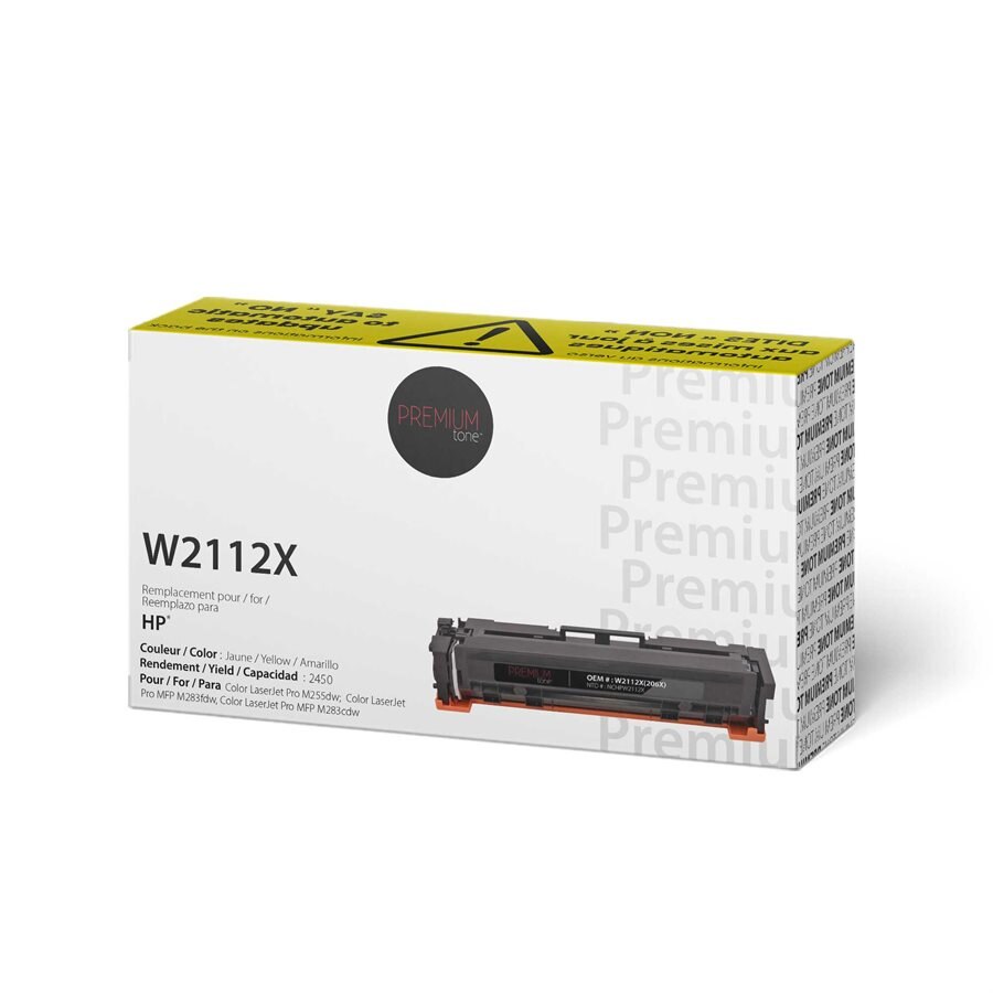 HP W2112X / 206X Alternative Toner ChipFlex YRTS  Yellow 2.4K