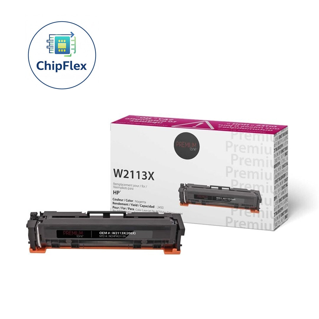 HP W2113X / 206X Alternative Toner ChipFlex YRTS  Magenta 2.4K