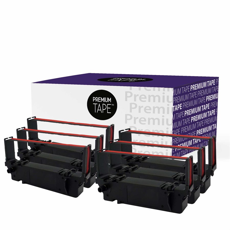 Star SP700 Alternative Ruban Premium Ruban Noir/Rouge  6 Pack