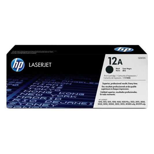 HP 1010/1020/1050 Q2612A OEM Noir toner  2K