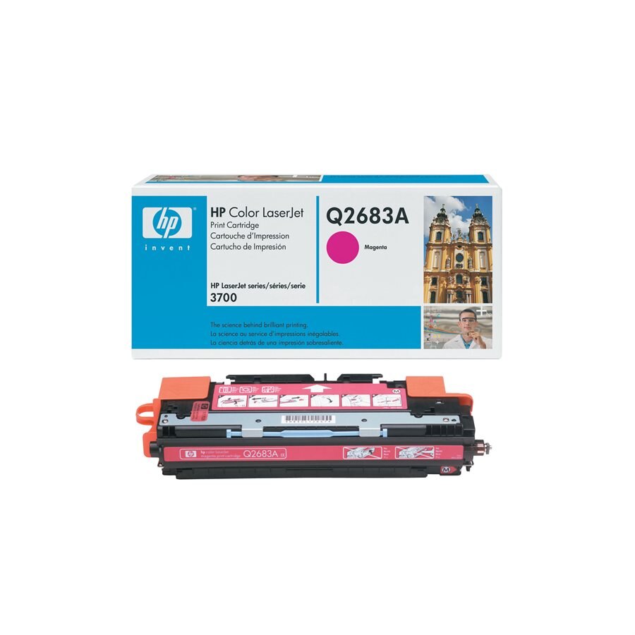 HP LJ 3700 OEM Toner Q2682A Magenta 6K