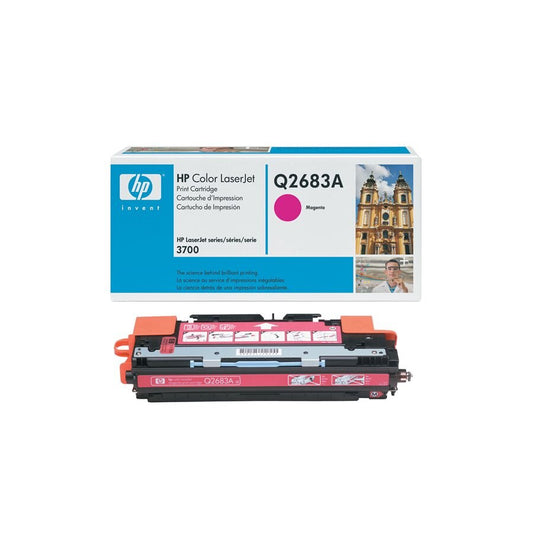 HP LJ 3700 OEM Toner Q2682A Magenta 6K
