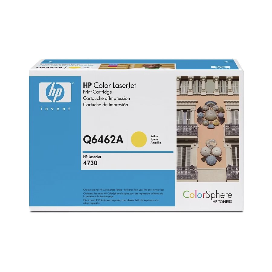 HP LJ 4730/CM4730 Q6462A OEM Toner Yellow 12K