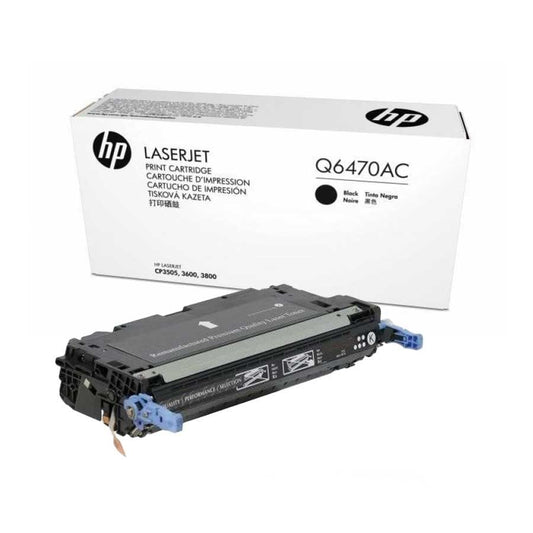 HP Q6470AC OEM Toner Noir (Contract) 6K