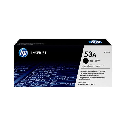 HP LaserJet M2727/P2015 OEM Toner Q7553A Noir 3K