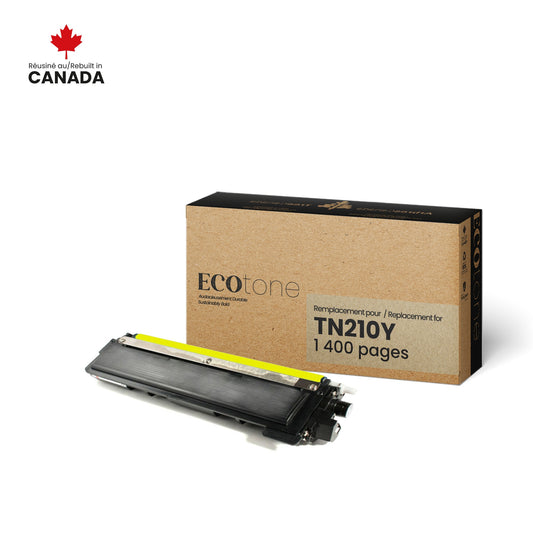 Brother TN210Y Reman Ecotone Jaune 1.4K