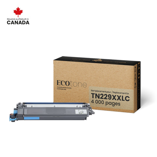 Brother TN229XXLC Reman Ecotone Cyan 4K
