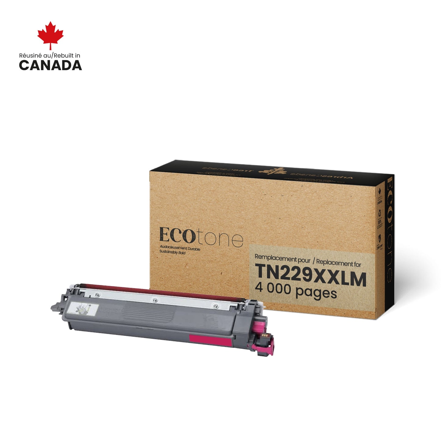 Brother TN229XXLM Reman Ecotone Magenta 4K