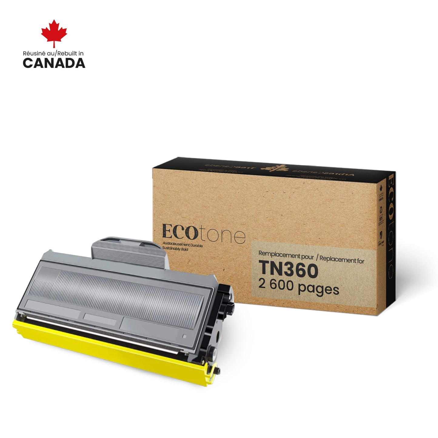 Brother TN360 Reman Ecotone 2.6K