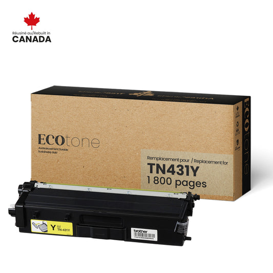 Brother TN431Y Reman Ecotone Jaune 1.8K