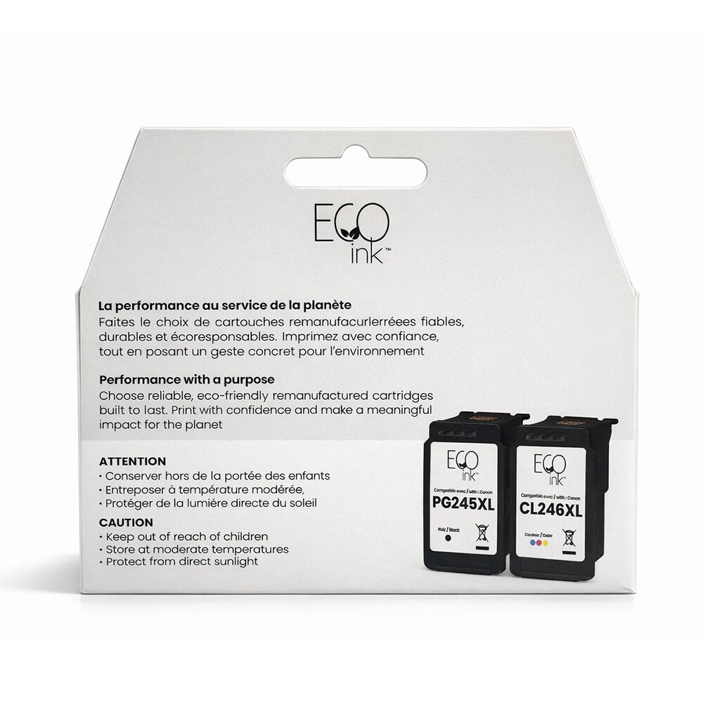 Canon PG245XL/CL246XL Value Pack Ecoink