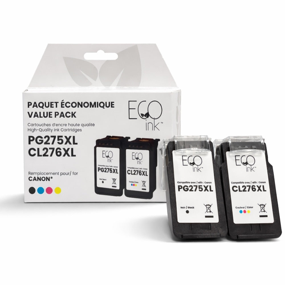 Canon PG275XL/CL276XL Value Pack Ecoink