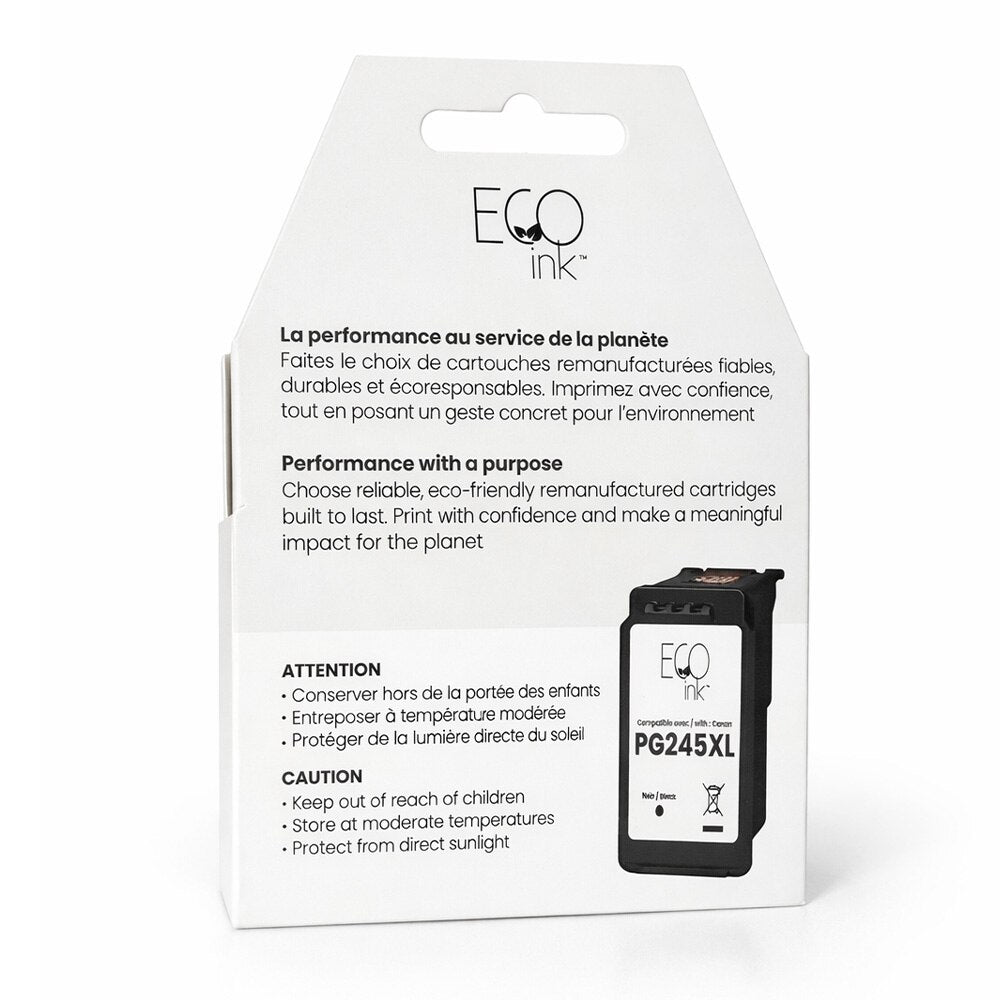 Canon PG245 XL Reman Black  EcoInk