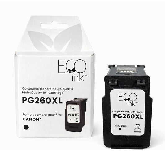 Canon PG-260XL Reman Eco Encre Noir 400 pages