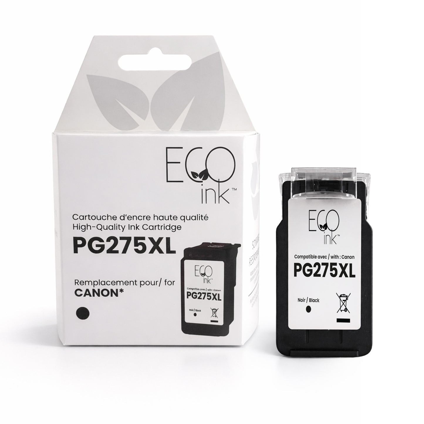 Canon PG275XL Reman EcoInk Black 450 copies