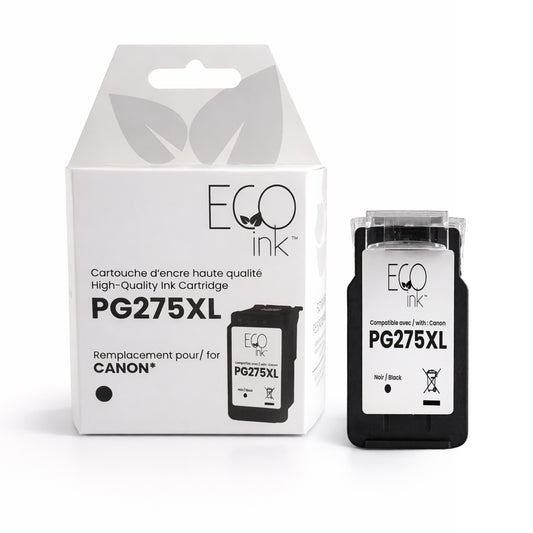 Canon PG275XL Reman EcoInk Noir 450 copies