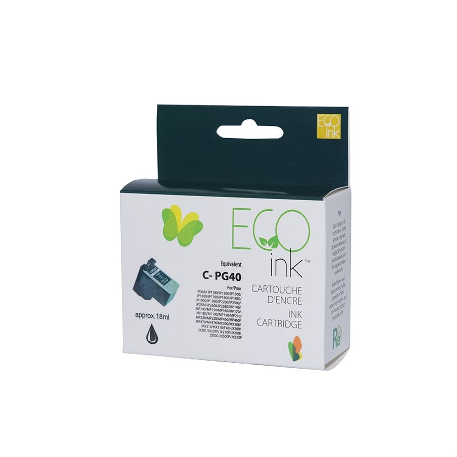 Canon  PG40 Reman Black EcoInk