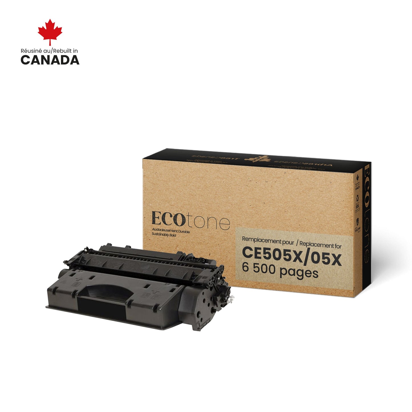 HP CE505X /Canon 119 Reman Ecotone 6.5K