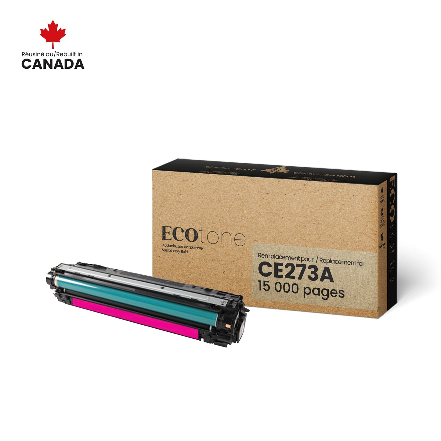 HP CE273A Reman Ecotone Magenta 15K