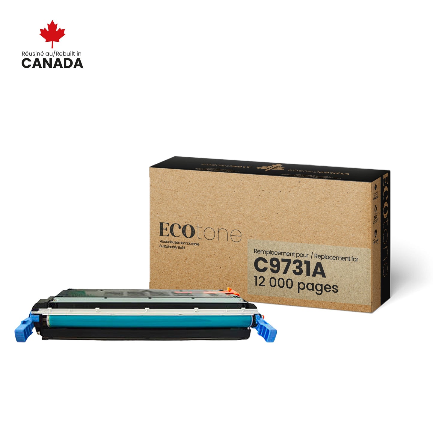 HP C9731A Reman Ecotone Cyan 12K