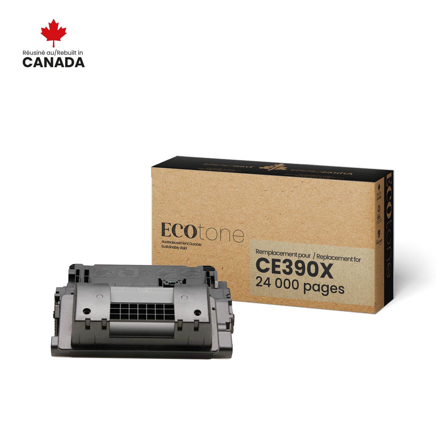 HP CE390X Reman Ecotone 24K