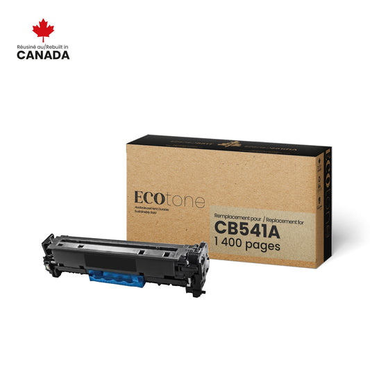 HP CB541A Reman Ecotone Cyan 1.4K