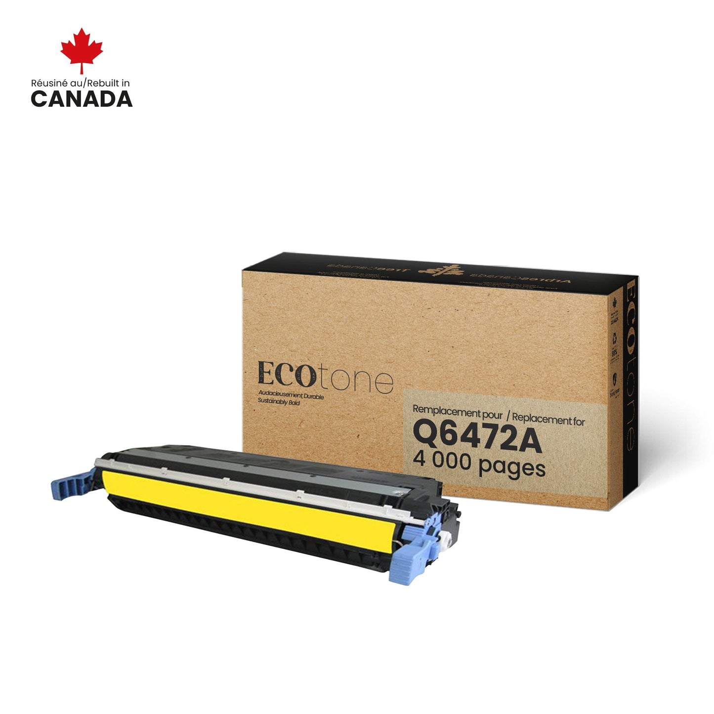 HP Q6472A Reman Ecotone Yellow 4K