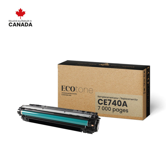 HP CE740A Reman Ecotone Noir 7K