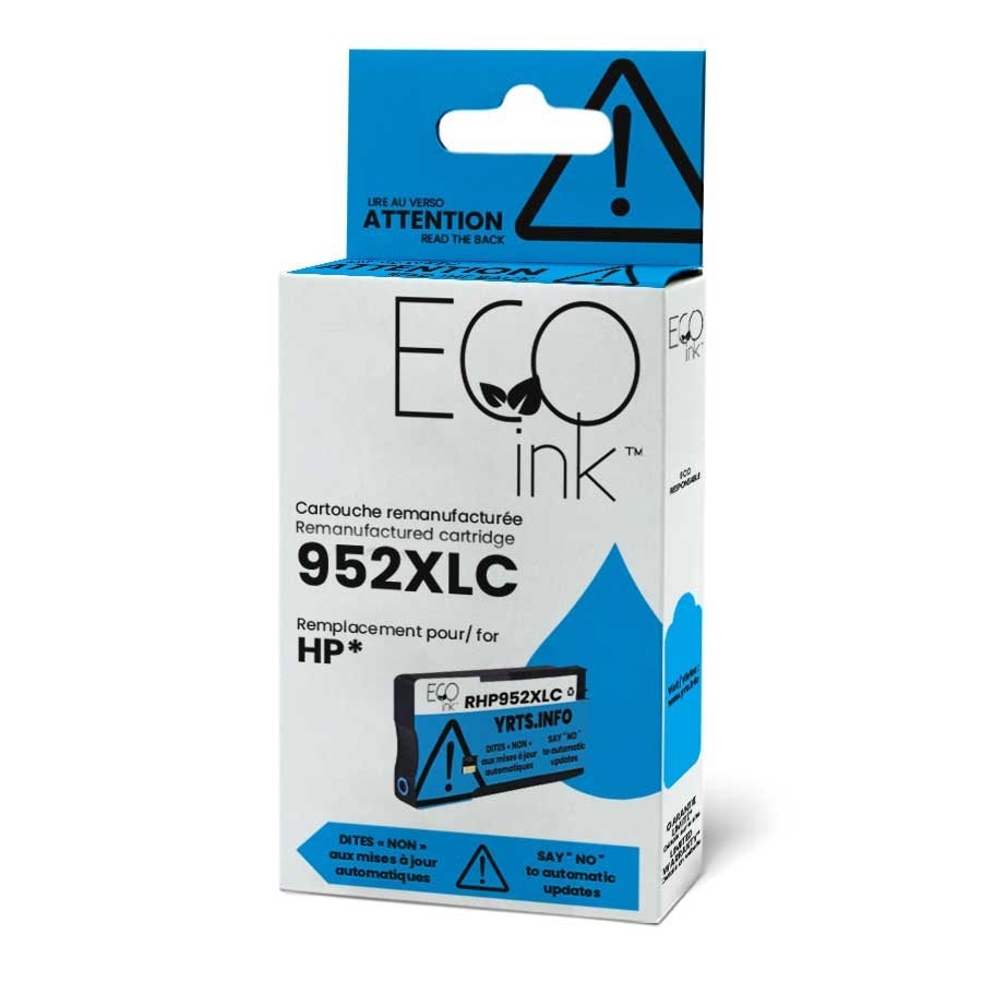 HP No.952XL L0S61AN Reman Cyan EcoInk YRTS 1.6K