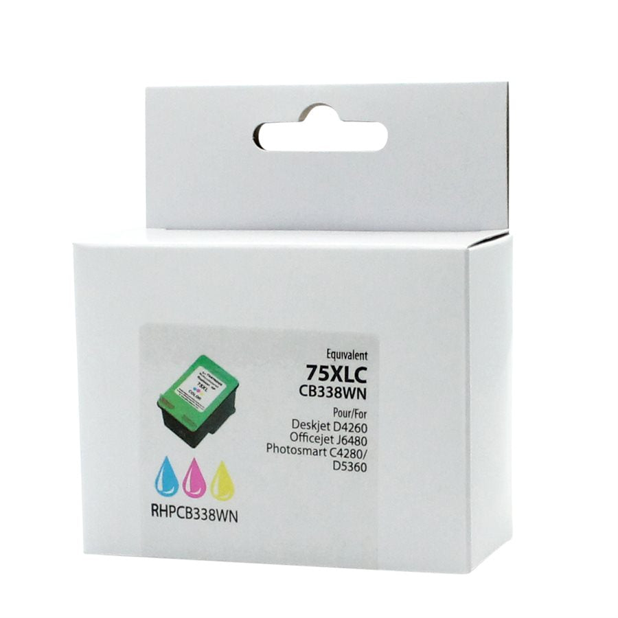 HP No. 75XL/CB338WN  Reman Colour Neutral Box