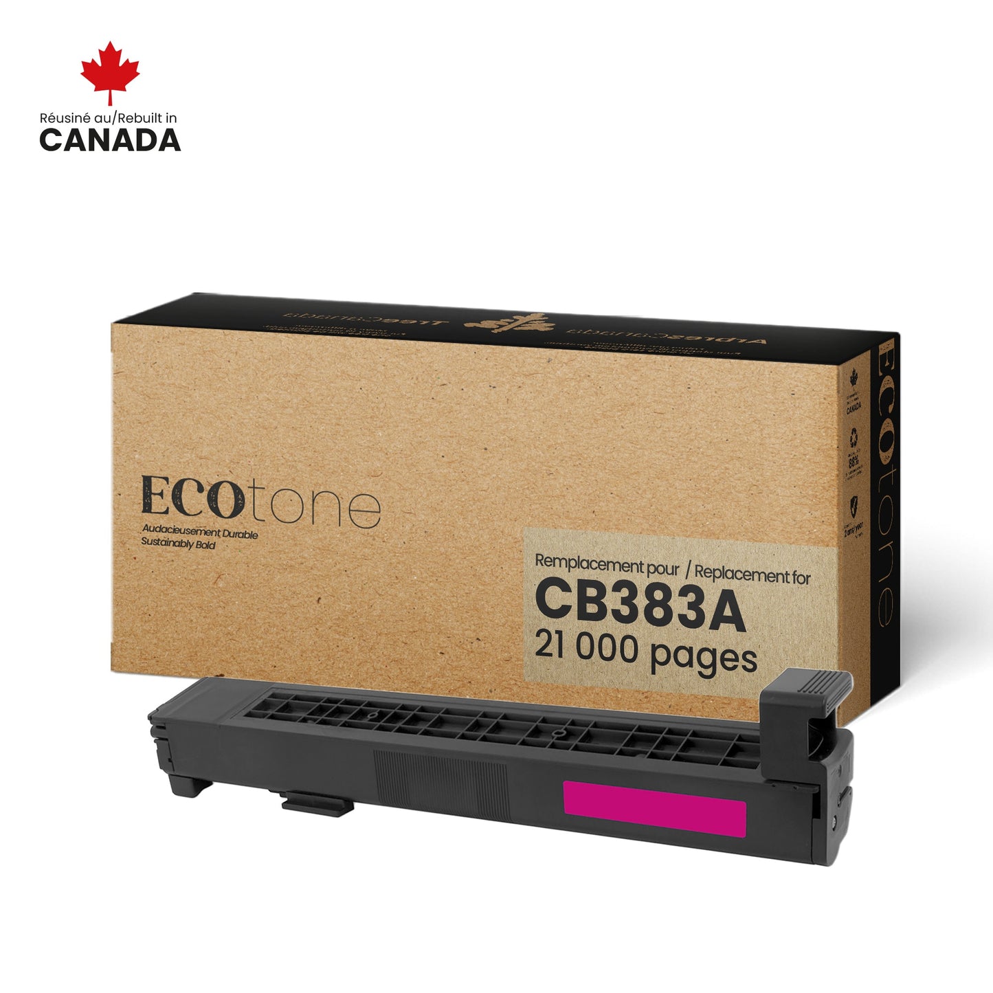 HP CB383A Reman Ecotone Magenta 21K