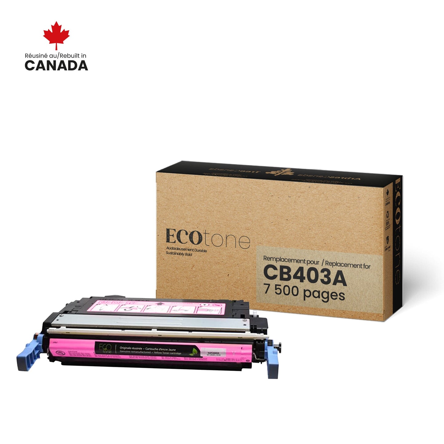 HP CB403A Reman Ecotone Magenta 7.5K