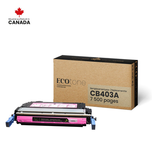 HP CB403A Reman Ecotone Magenta 7.5K
