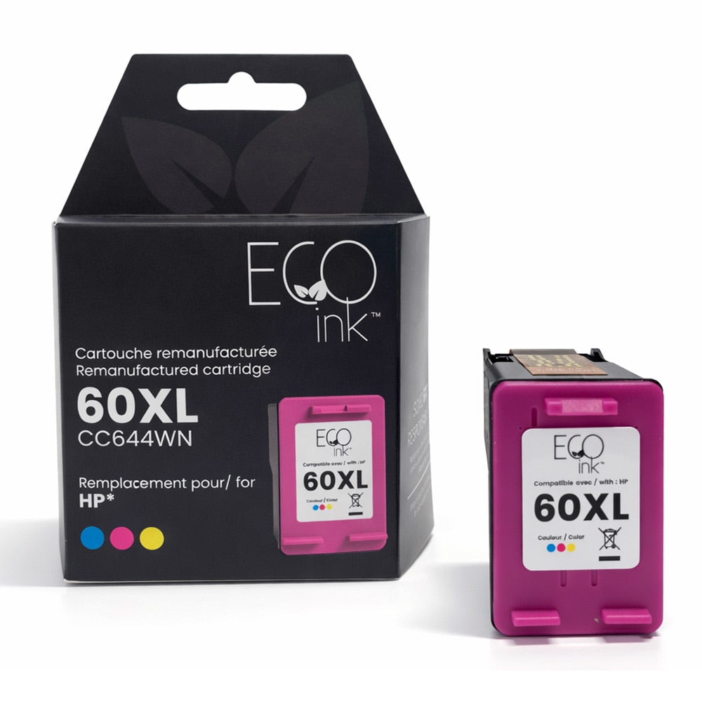HP No. 60XL CC644  Reman Color EcoInk