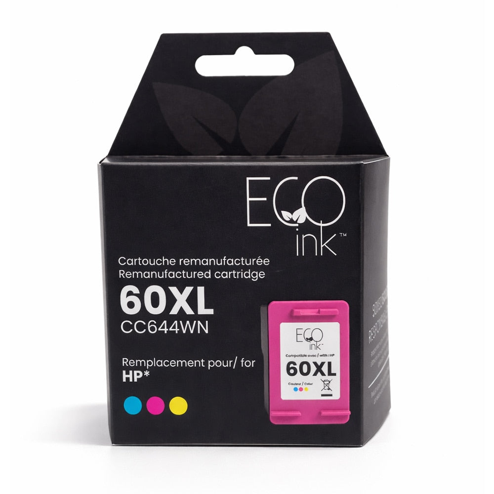 HP No. 60XL CC644  Reman Color EcoInk