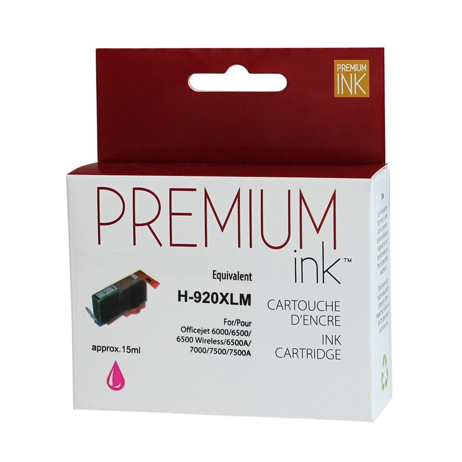 HP No. 920XL CD973A Alternative Magenta Premium Ink
