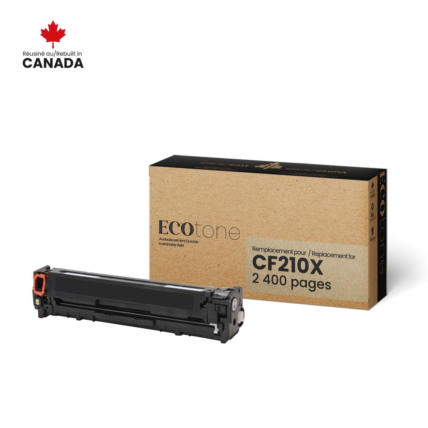 HP CF210X Reman Ecotone Black 2.4K
