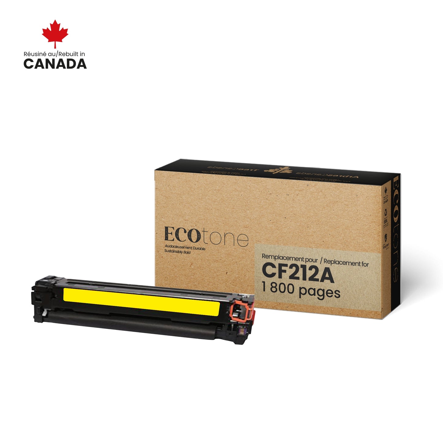 HP CF212A Reman Ecotone Yellow 1.8K