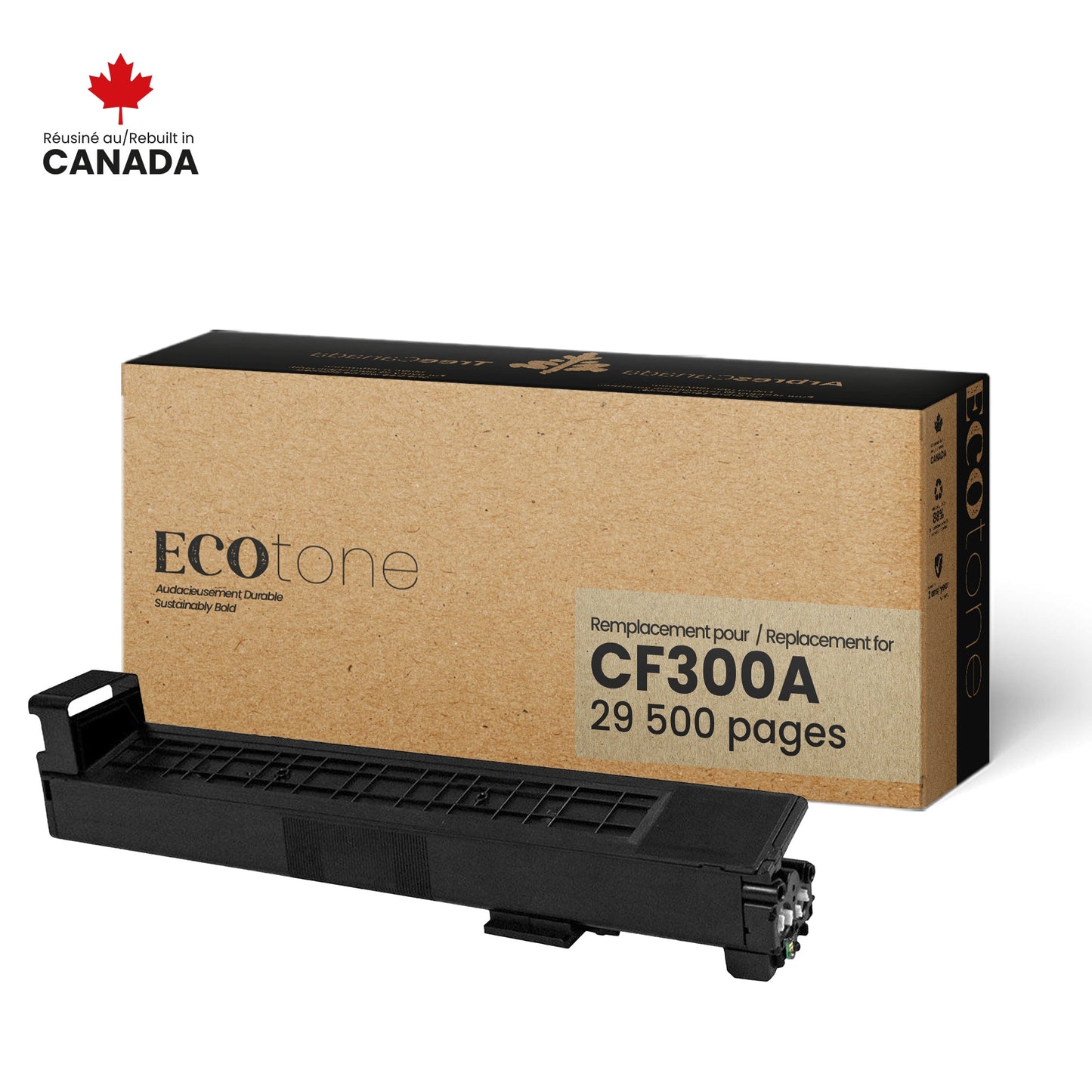 HP CF300A Reman Ecotone Black 29,5K