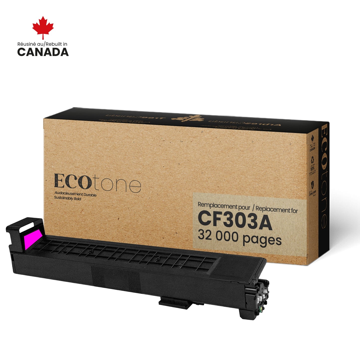 HP CF303A Reman Ecotone Magenta 32K
