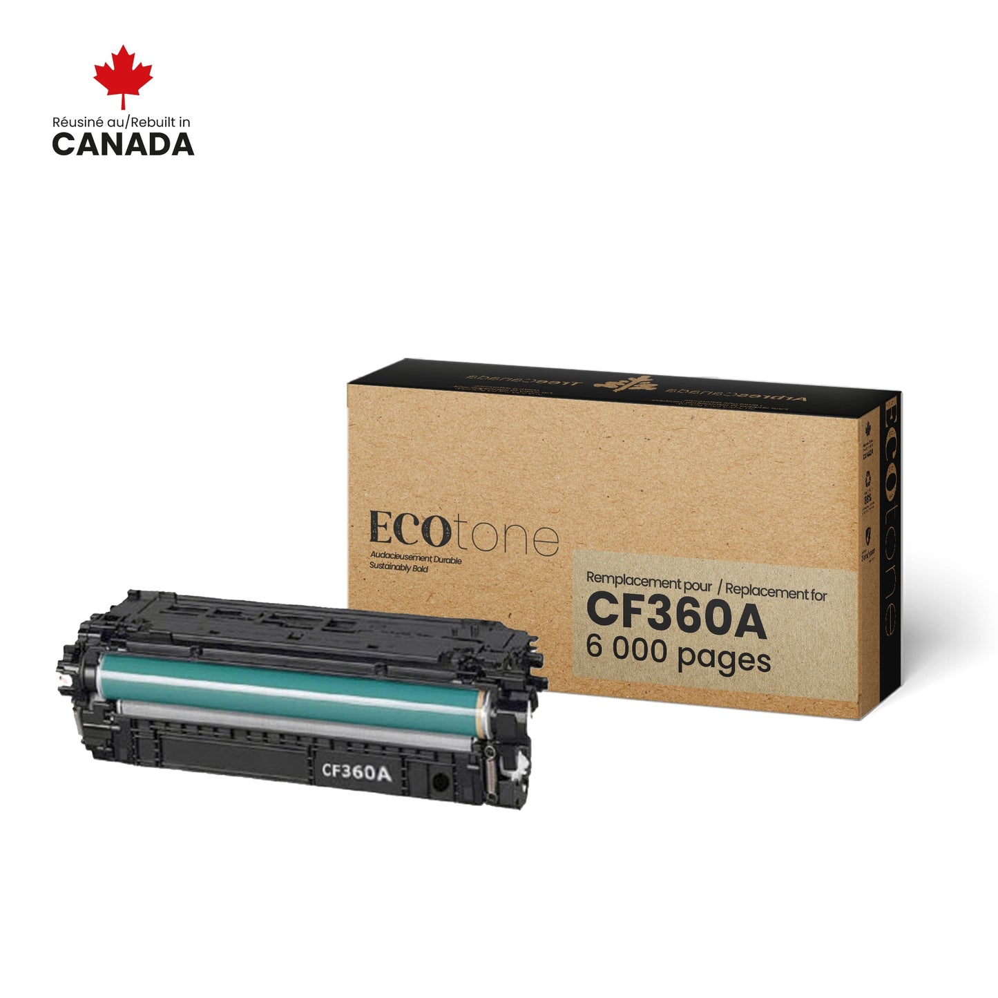 HP CF360A Reman Ecotone Black 6K