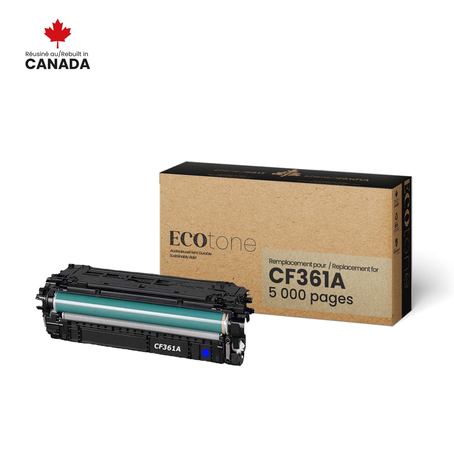 HP CF361A Reman Ecotone Cyan 5K