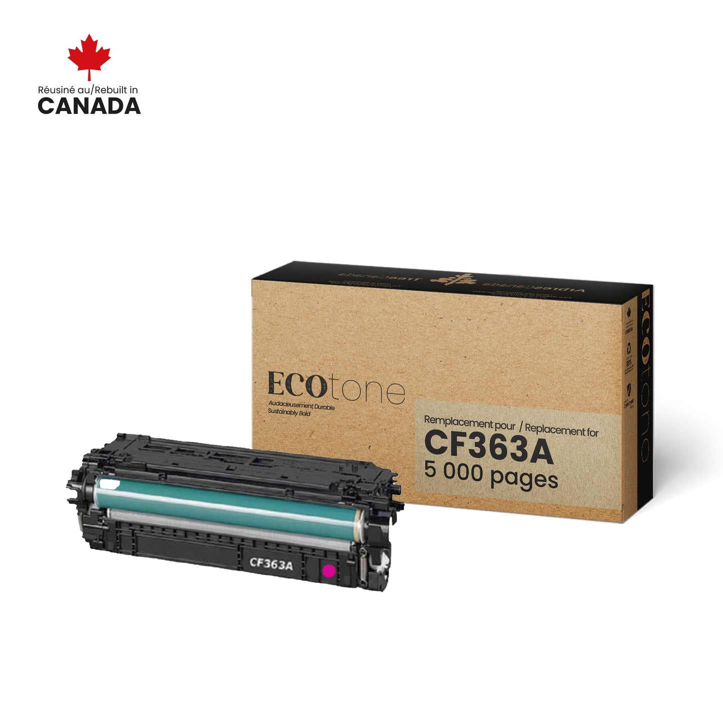 HP CF363A Reman Ecotone Magenta 5K